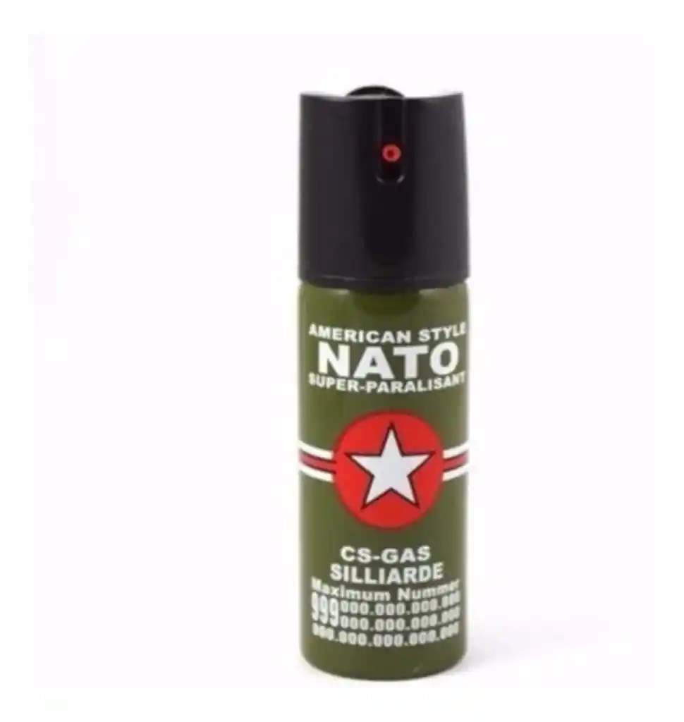 Gas Pimienta Spray Nato Alemán Defensa Personal 40m