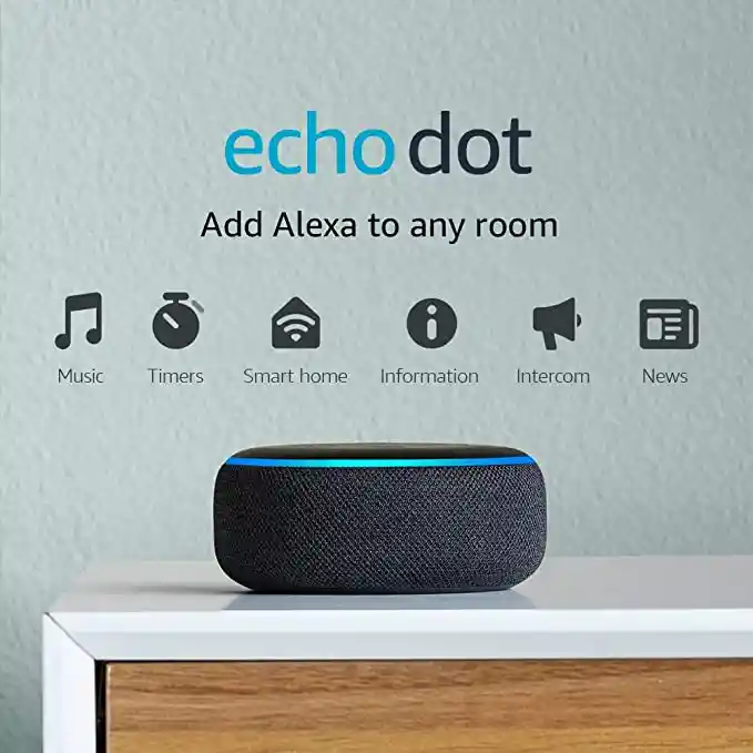 Amazon Echo Dot 3rd Gen Con Asistente Virtual Alexa