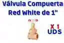 Válvula Bronce Compuerta Red White De 1"