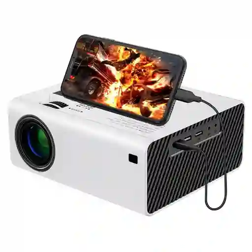 Proyector Led Video Beam 2000lm Hd 1080p Wifi Castscreen Y6