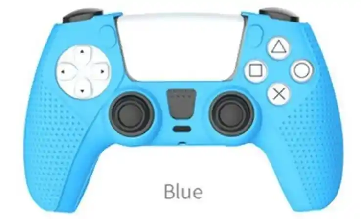 Silicone Case Azul Nuevo Para Control Ps5