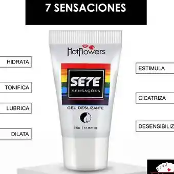 Siete Sensaciones - Lubricante Anal