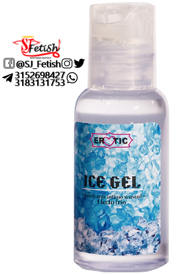 Erotic Lubricante Íntimo Ice Gel Efecto Frío 37 Ml