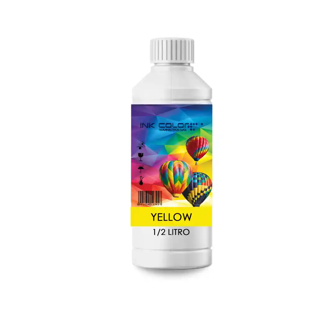 Epson Tintas Yellow X 500ml Paral210 L475 L555 L565 L380 L310