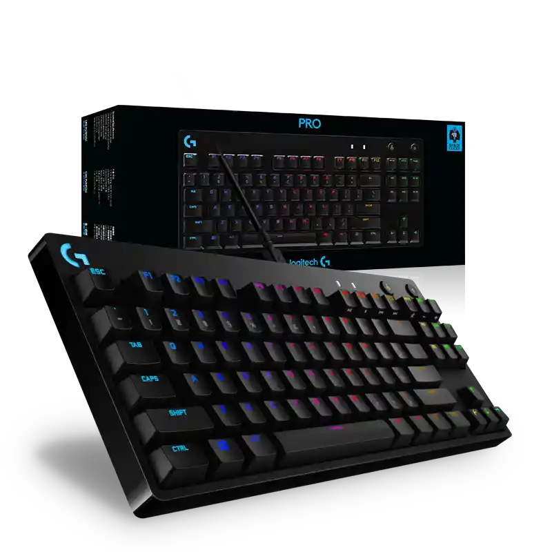 Logitech Teclado Gamer Mecanicog Pro Tkl Switch Gx Blue (Ingles)