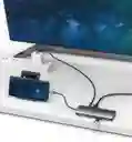 Adaptador Hub Tipo C 9 En 1 A Hdmi + Lan+usb 3.0*3+usb C+sd