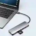 Adaptador Hub Tipo C 9 En 1 A Hdmi + Lan+usb 3.0*3+usb C+sd