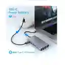 Adaptador Hub Tipo C 10 A 1 A Hdmi Vga+lan+usb 3.0+usb C