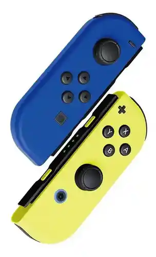 Nintendo Jay-Con Control Deswitch L Y R - Colores Varios - Azul/Amarillo Neon