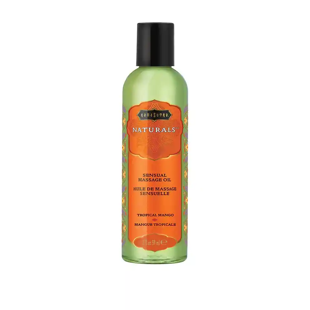 Aceite De Masaje Naturals (2 Oz) Kamasutra Mango Tropical
