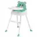 Silla De Comer De Bebe Osito 4 En-1 Verde