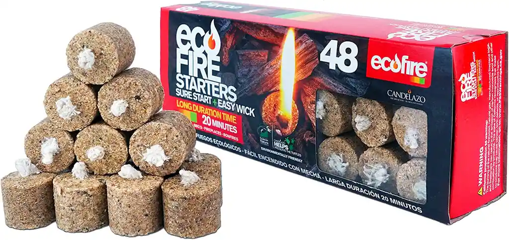 Iniciadores De Fuego Ecológicos Eco Fire X48 Unidades