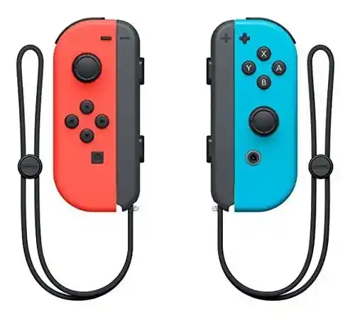 Nintendo Jay-Con Control Deswitch L Y R - Colores Varios - Rojo Neon/Azul Neon