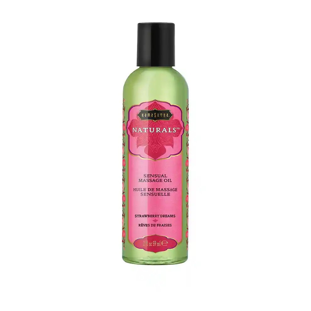 Aceite De Masaje Naturals (2 Oz) Kamasutra Fresa