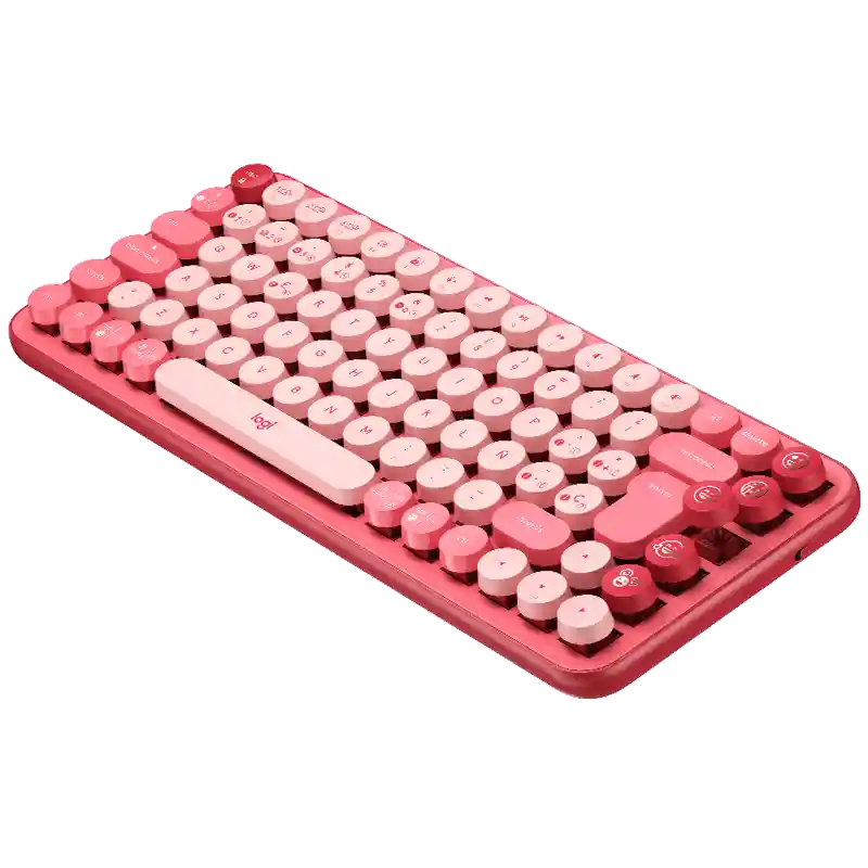 Logitech Teclado Mecanico Inalambricopop Keys Emojis Heartbreaker (Espanol)