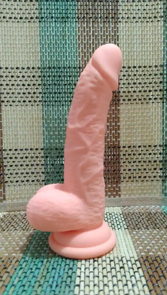 Dildo Vibrador Dond Novice Recargable Piel, Consolador Chupa