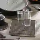 Escurridor de Vasos Gris Ambiente Gourmet
