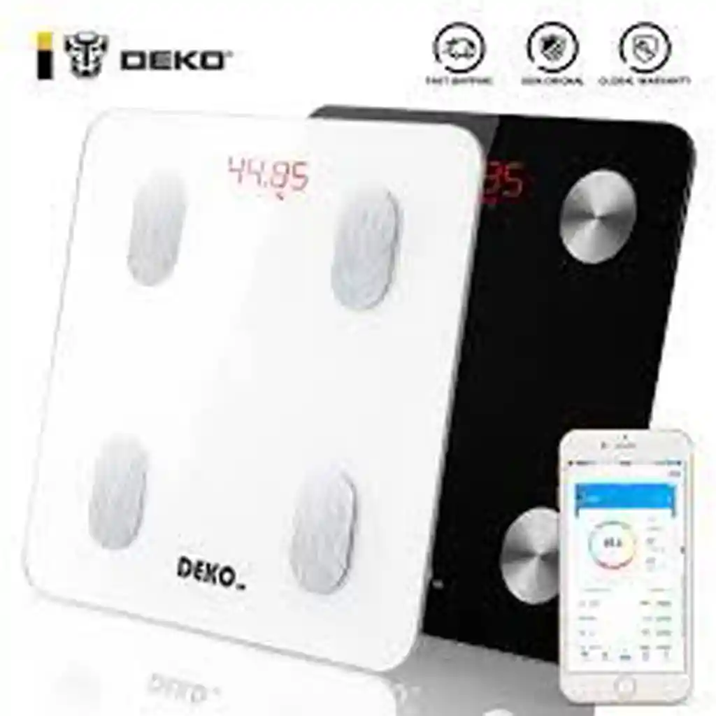 Bascula Inteligente Pesa Bluetooth Vidrio Templa Digital App