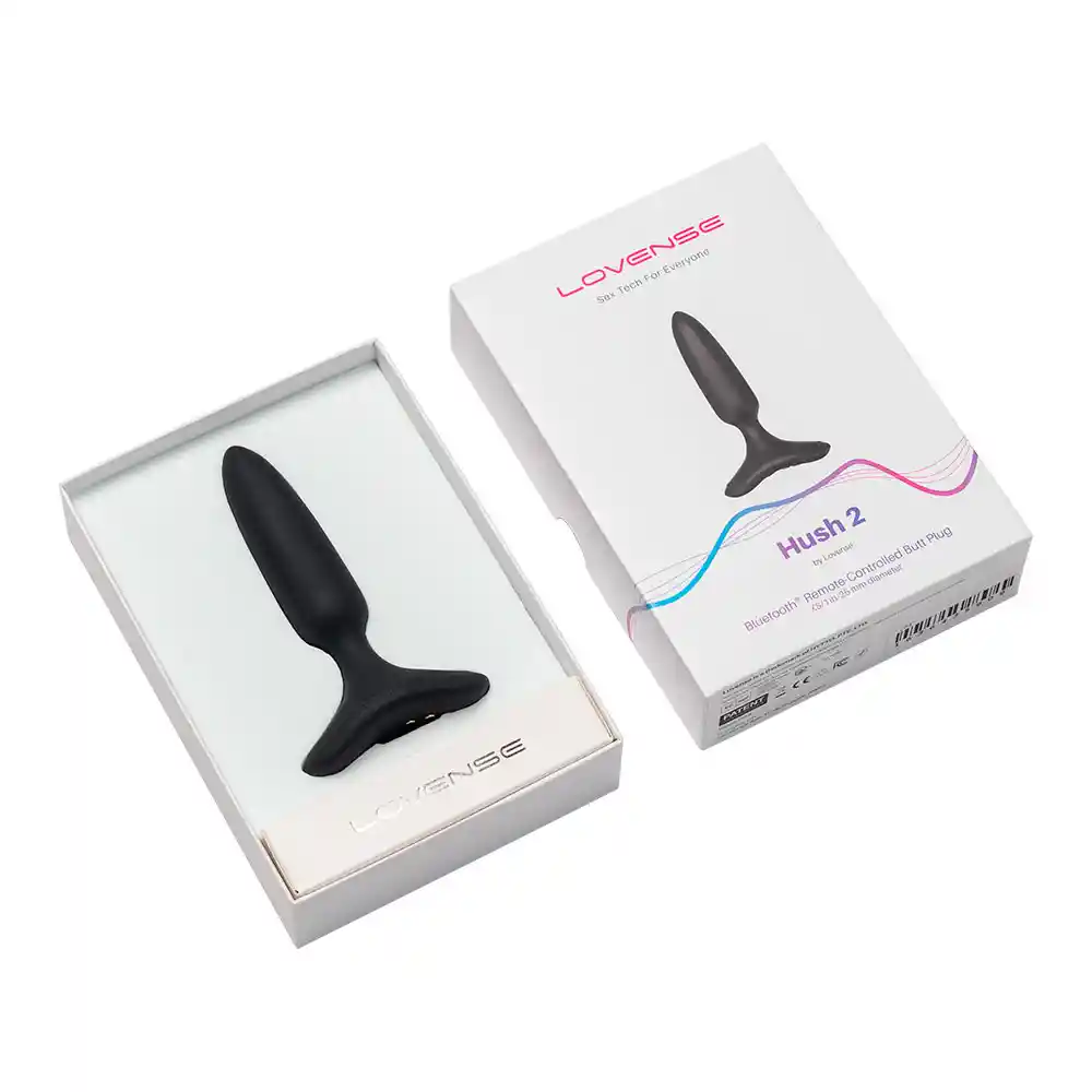 Plug Anal Vibrador Hush 2 Talla Xs Lovense