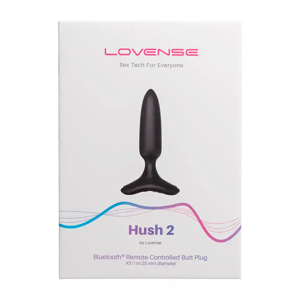 Plug Anal Vibrador Hush 2 Talla Xs Lovense