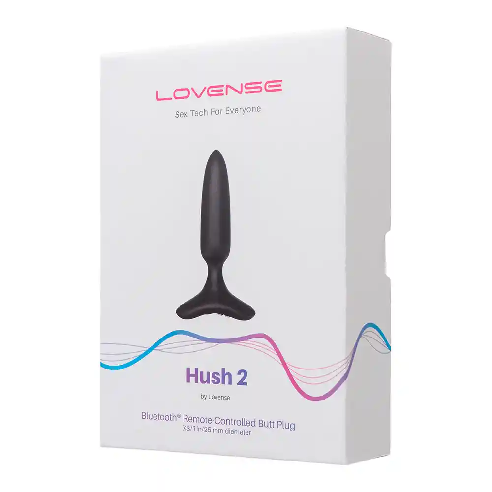 Plug Anal Vibrador Hush 2 Talla Xs Lovense