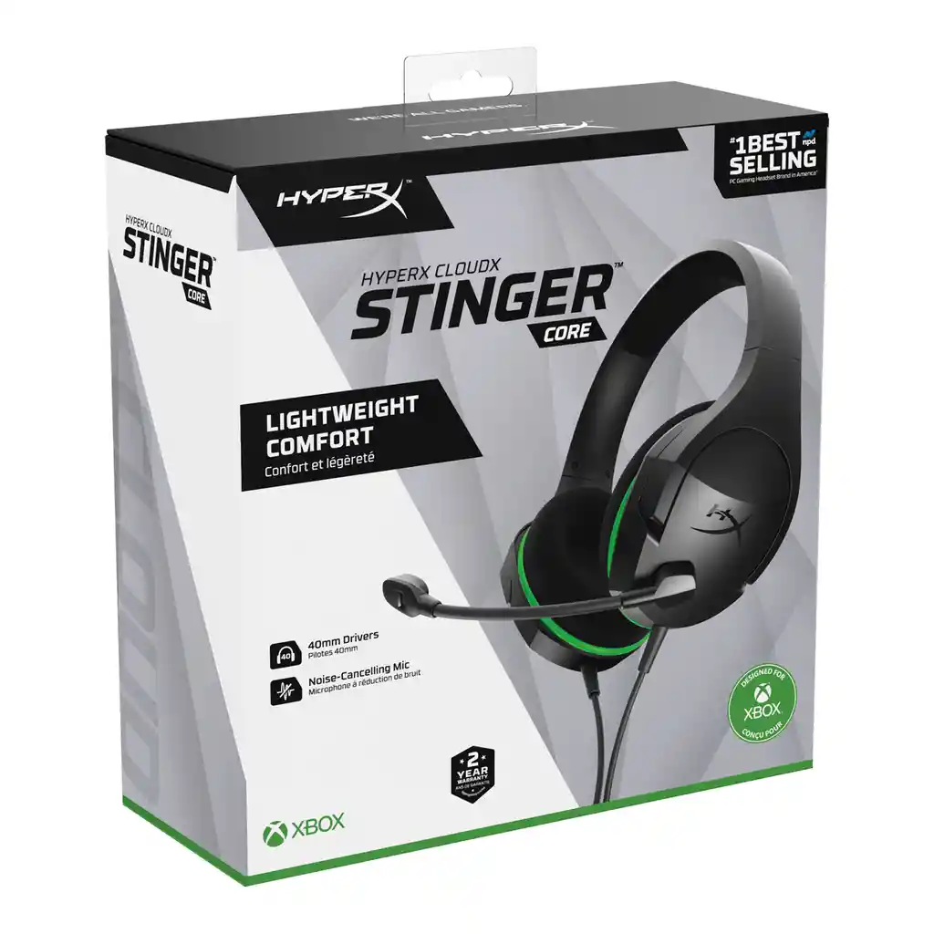 Audifonos Hyperx Cloudx Stinger Core Gaming, Xbox, Ps4, Pc