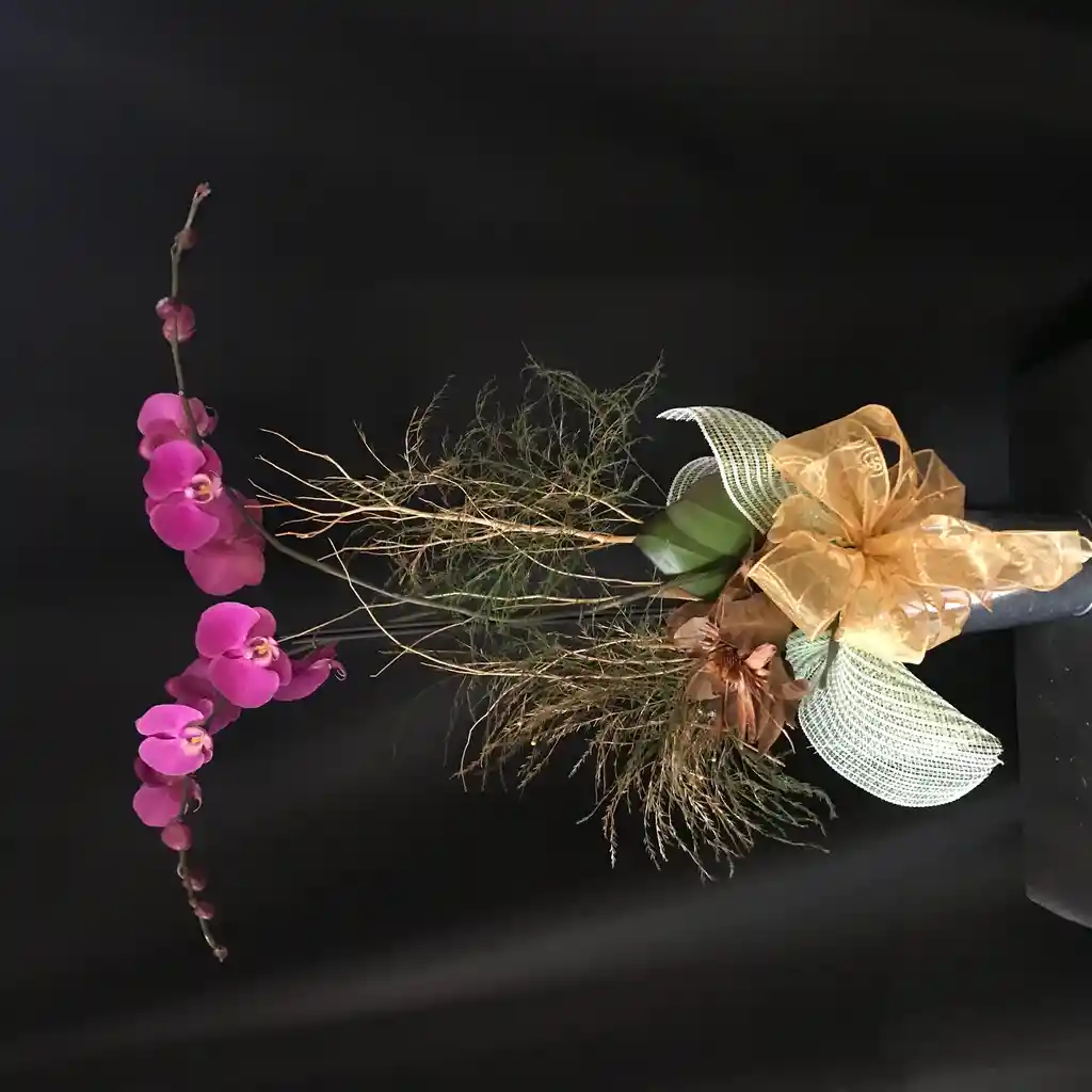 Orquídea Decorada Para Regalo 5