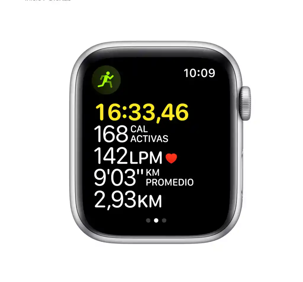 Apple Watch Se Gps 44 Mm Plata / Correa Azul Medianoche