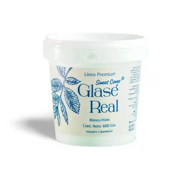 Glase Real Blanco Hielo 600 Gr