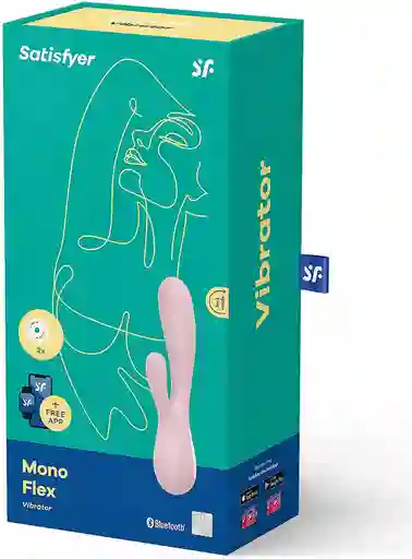 Vibrador Conejo Con App Mono Flex-mauve Satisfyer.