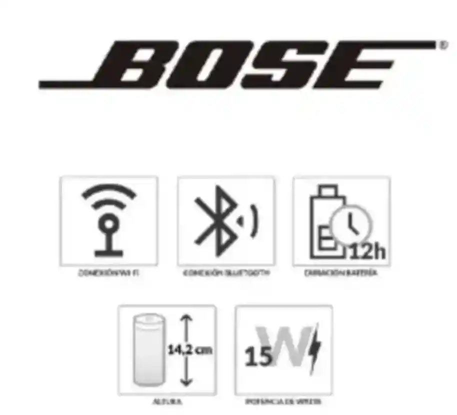 Bose Parlantehome Taylor - Negro