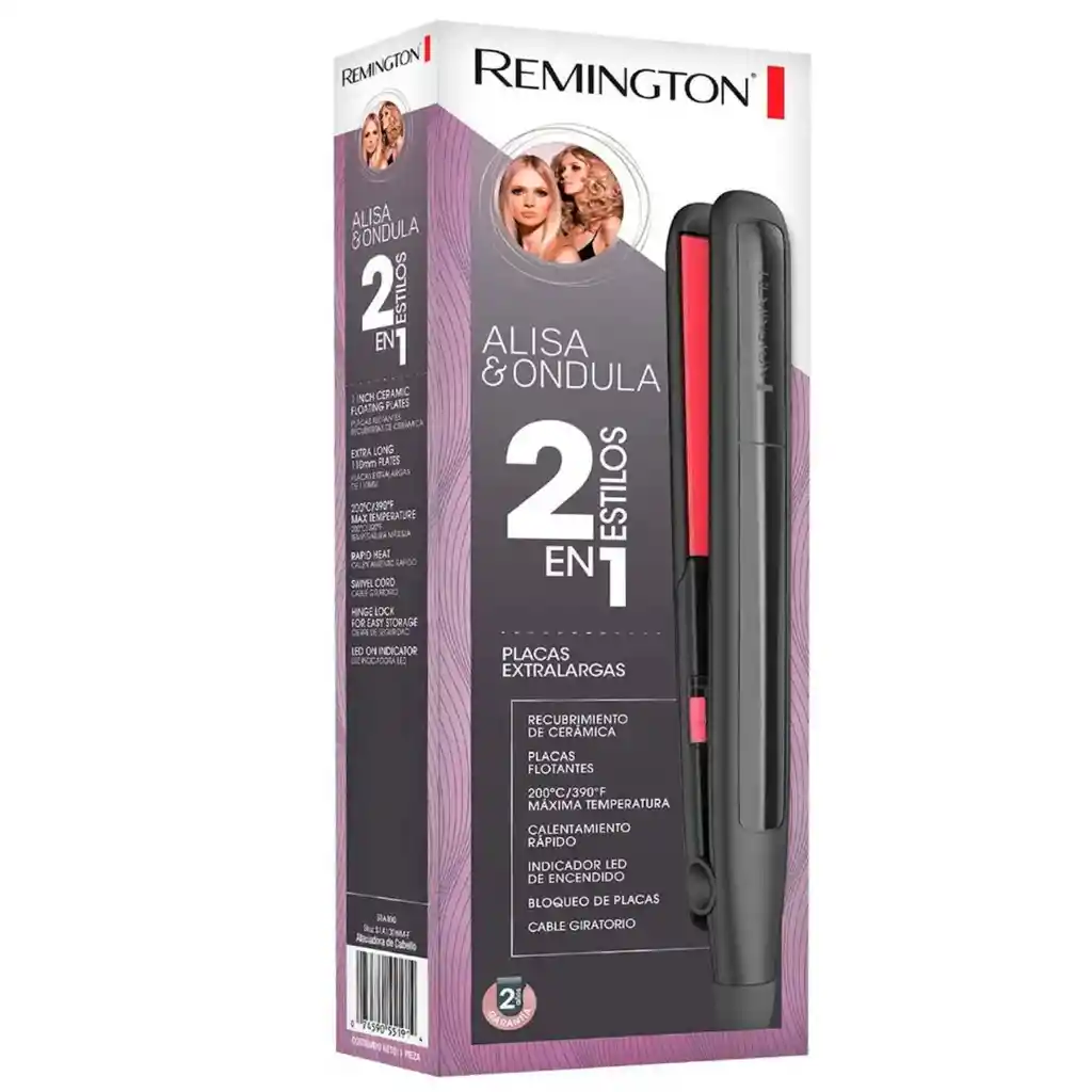 Remington Plancha Alisadora Onduladora My Stylist