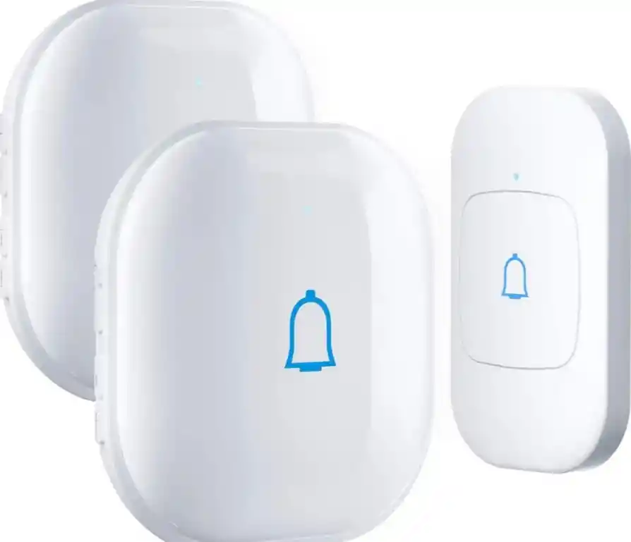 Timbre Inalámbrico Amicoson X2 Impermeable 56 Melodias Led