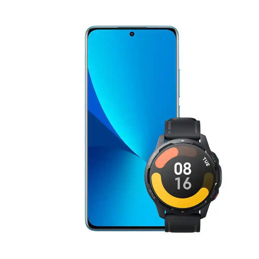 Xiaomi Celular12 256Gb Azul + Watch S1 Active