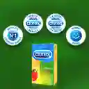 Durex Preservativos Saborizados Tropicalx 12