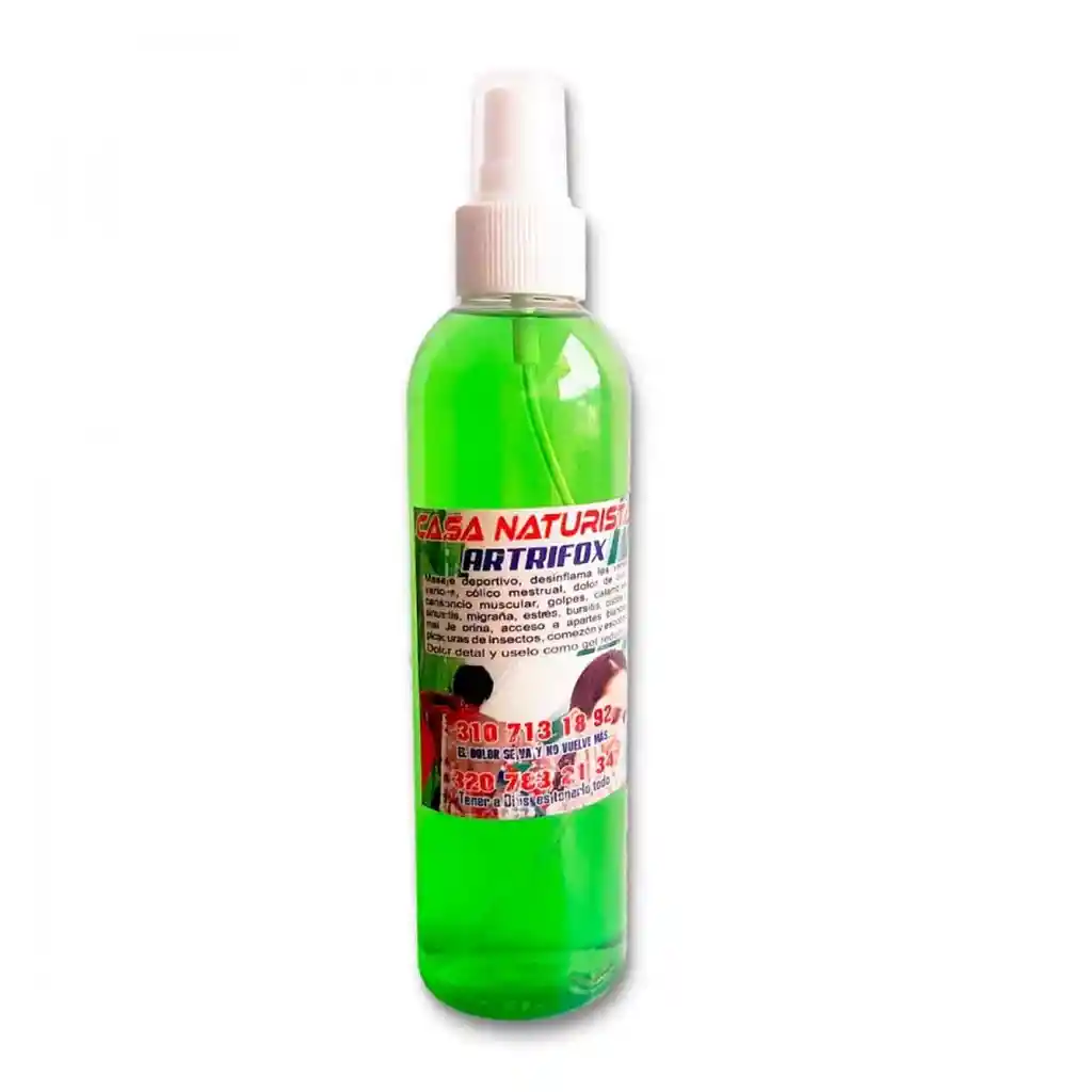 Artrifox Casa Naturista Spray Para Dolores Musculares Y Articulares 250 Ml