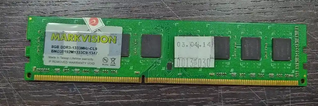 Memoria Ram Drr3 De 8gb Para Pc Markvision