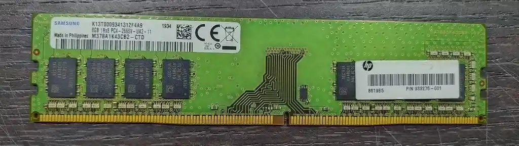 Memoria Ram Drr4 De 8gb Para Pc