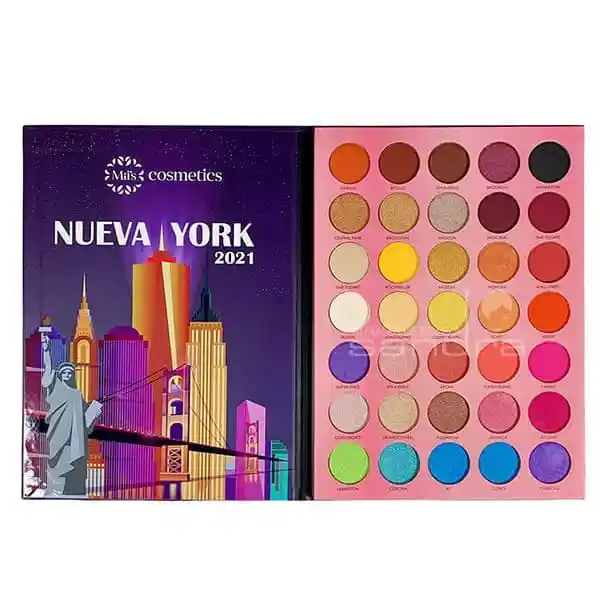 MIIS COSMETICS Paleta Sombras Nuevayork 2021 Ref: Esh78