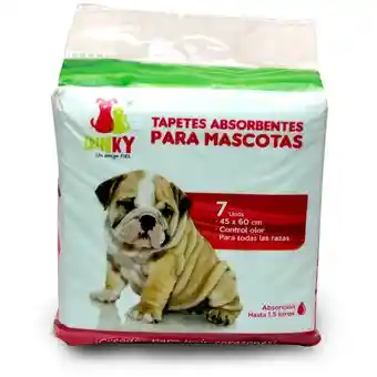 Dinky Tapetes Absorbentes 10 Unidades