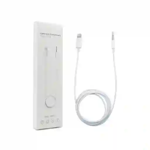 Adaptador Lightning 3.5 Aux Audio Mh 025