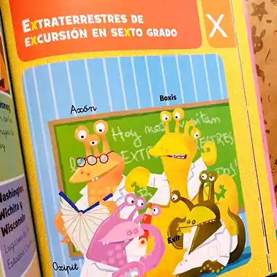 Libro Para Niños Más Letras Que No Sé Qué! Vocabulario Niñas