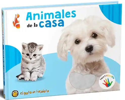 Libro Con Texturas Para Bebe Animales De La Casa Niños Niñas