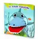 Libro Y Títere De Mano Animales Tiburón Juego Niños 2 En 1