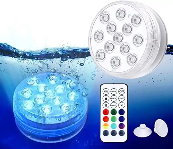 Luz Led Sumergible Con Control