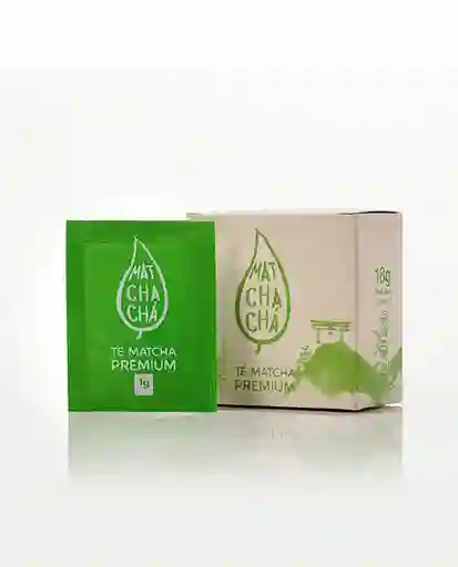 Te Verde Matcha Premium Caja Matchacha 18 Gr