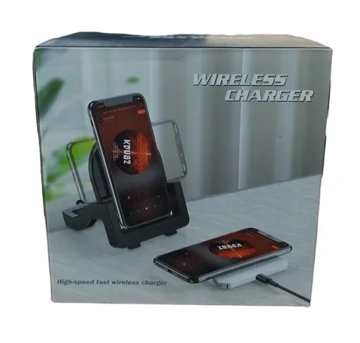 Cargador Wireless De Escritorio Carga Rapida