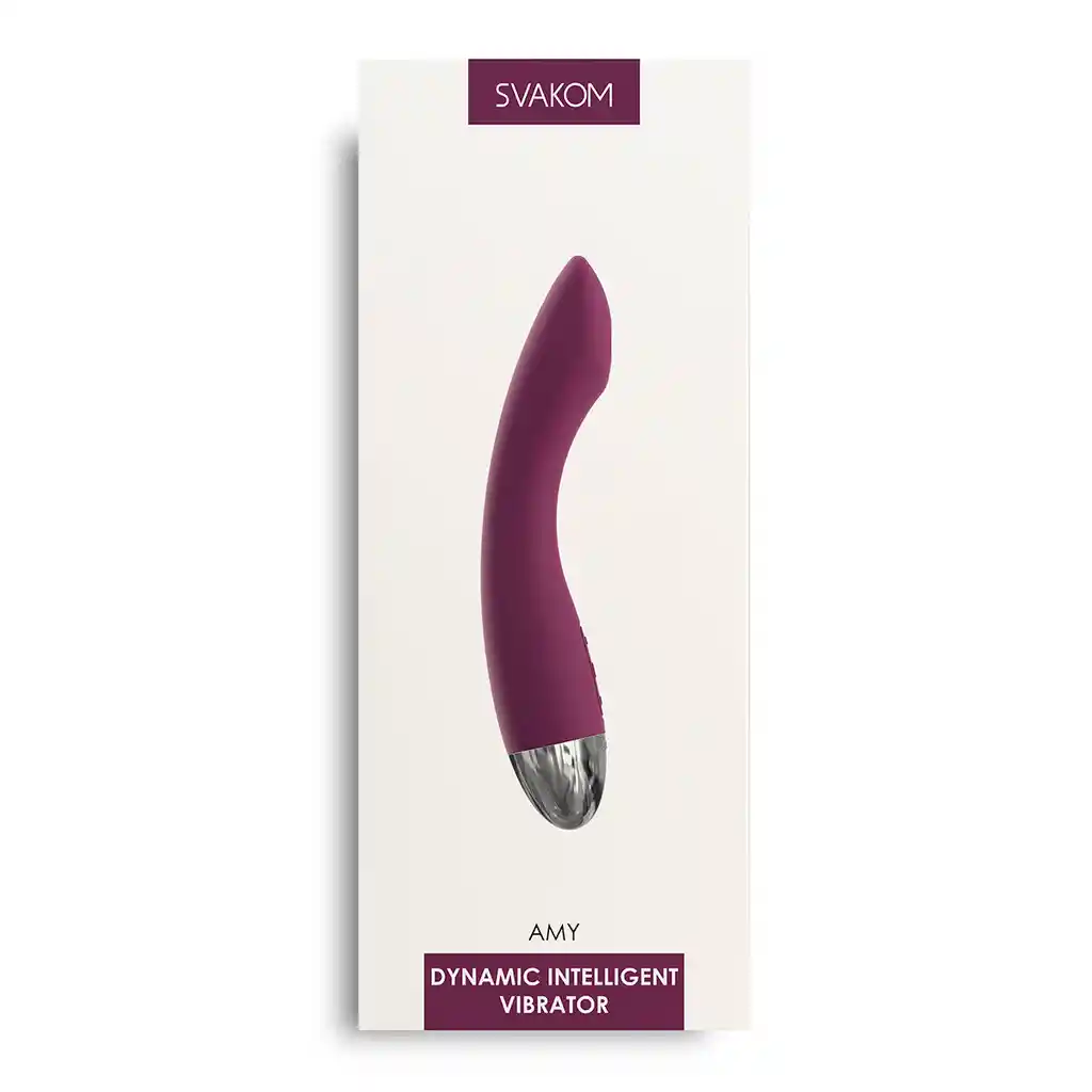 Vibrador Punto G Amy Morado Svakom