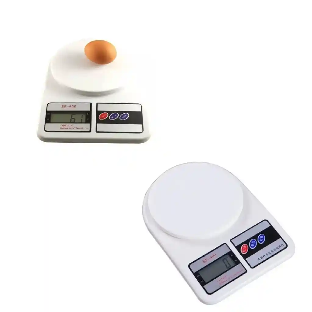 Gramera Báscula Cocina Digital Capacidad Hasta 7 A 10 Kg