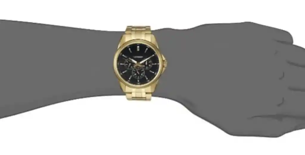 Reloj Citizen Cuarzo Acero Inoxidable Dorado Hombre Elegante